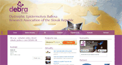 Desktop Screenshot of debra-slovakia.org